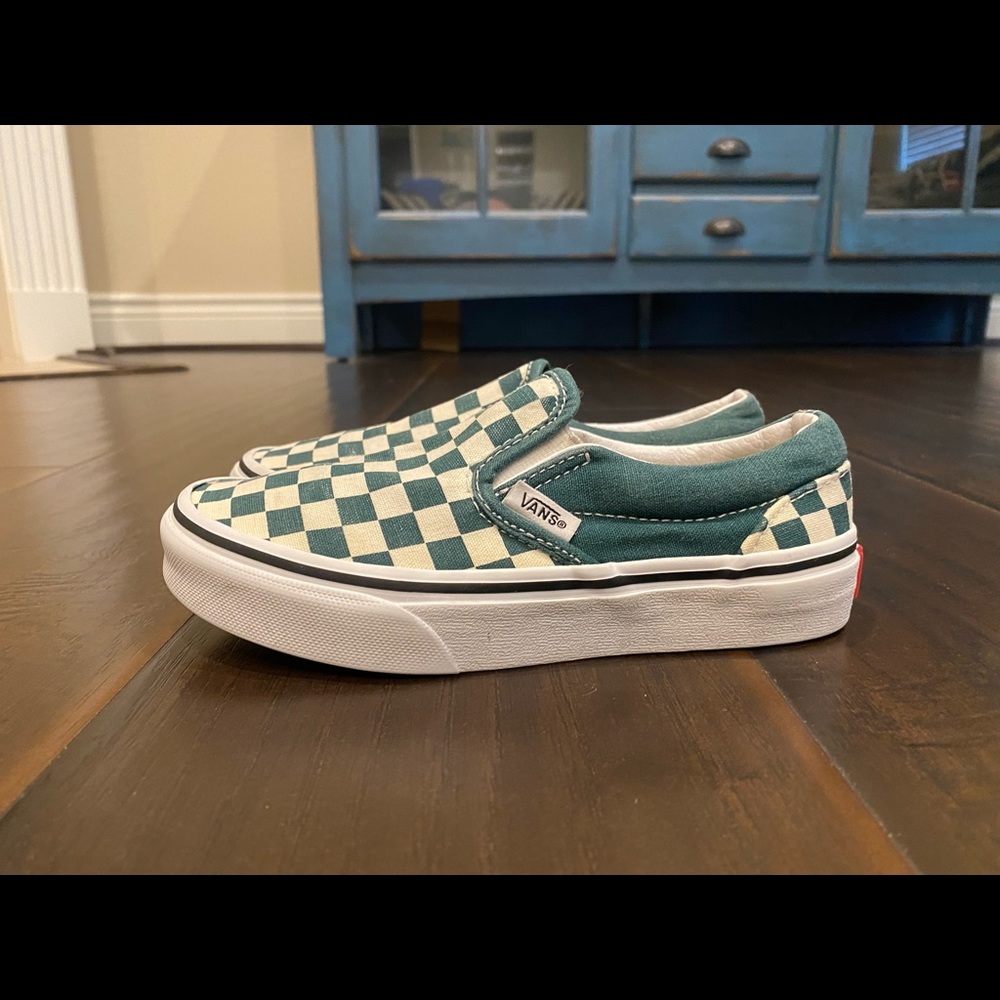 Vans Checkerboard Slip on for kids Size 13